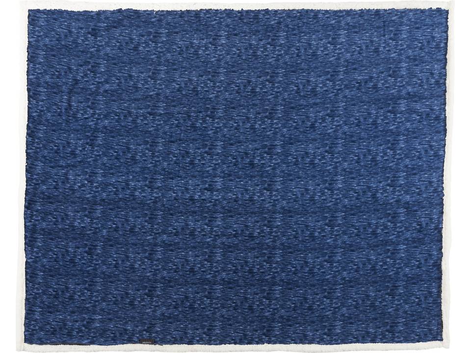 Sam heathered fleece plaid blanket 7