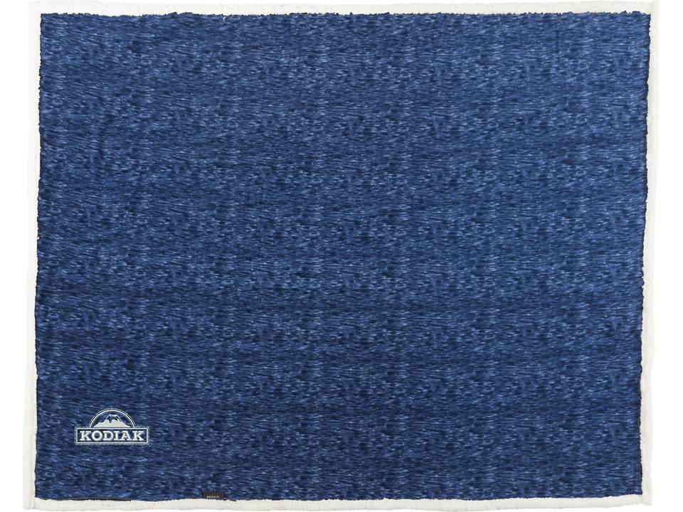 Sam heathered fleece plaid blanket 6