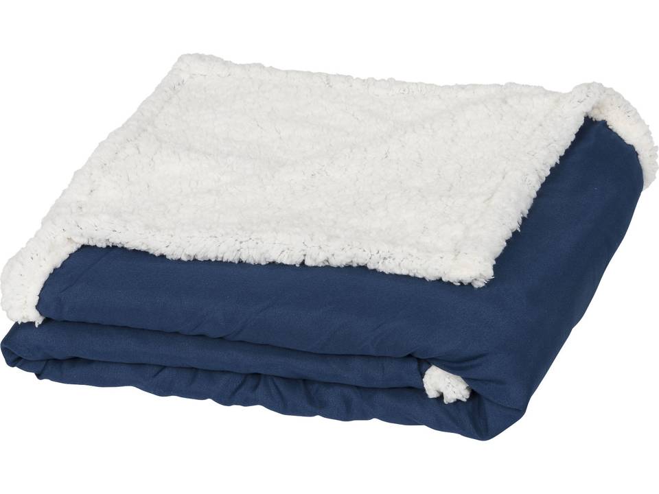 Far sherpa plaid blanket 6