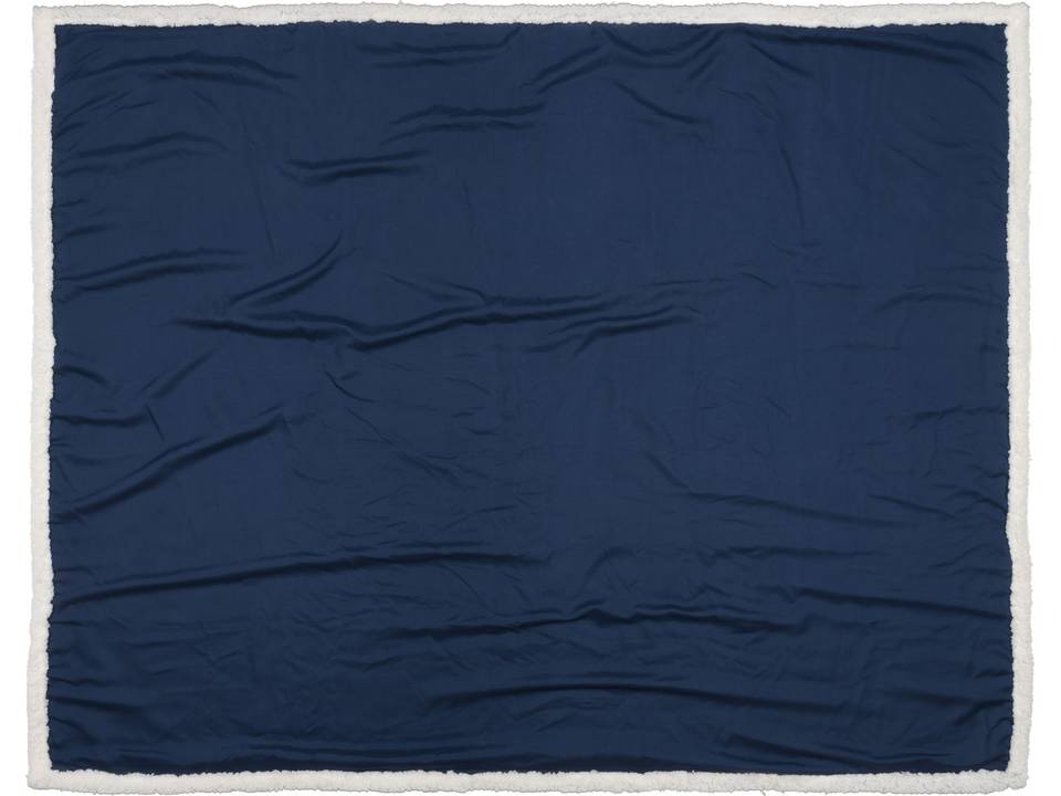 Far sherpa plaid blanket 8