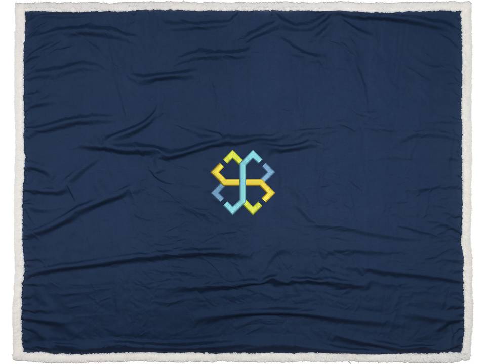 Far sherpa plaid blanket 7