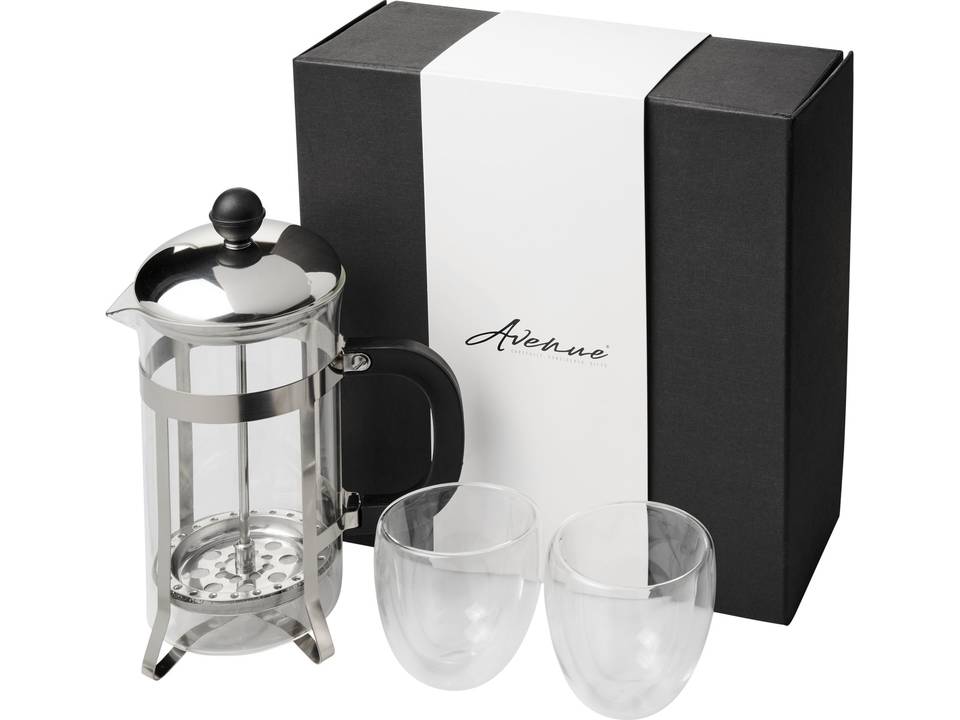 Cooper french press set 3