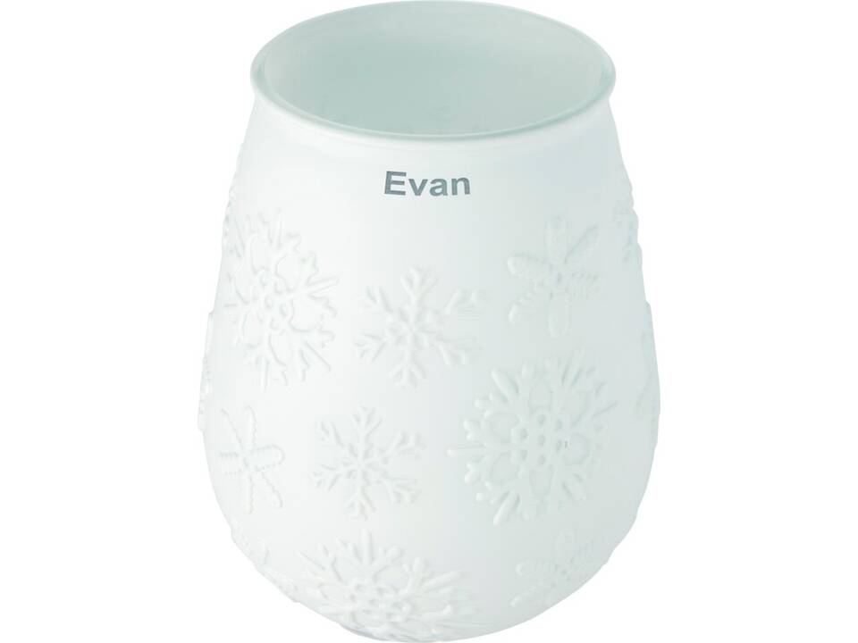 Faro recycled glass tealight holder 5