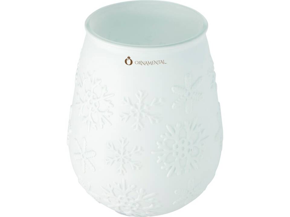 Faro recycled glass tealight holder 6