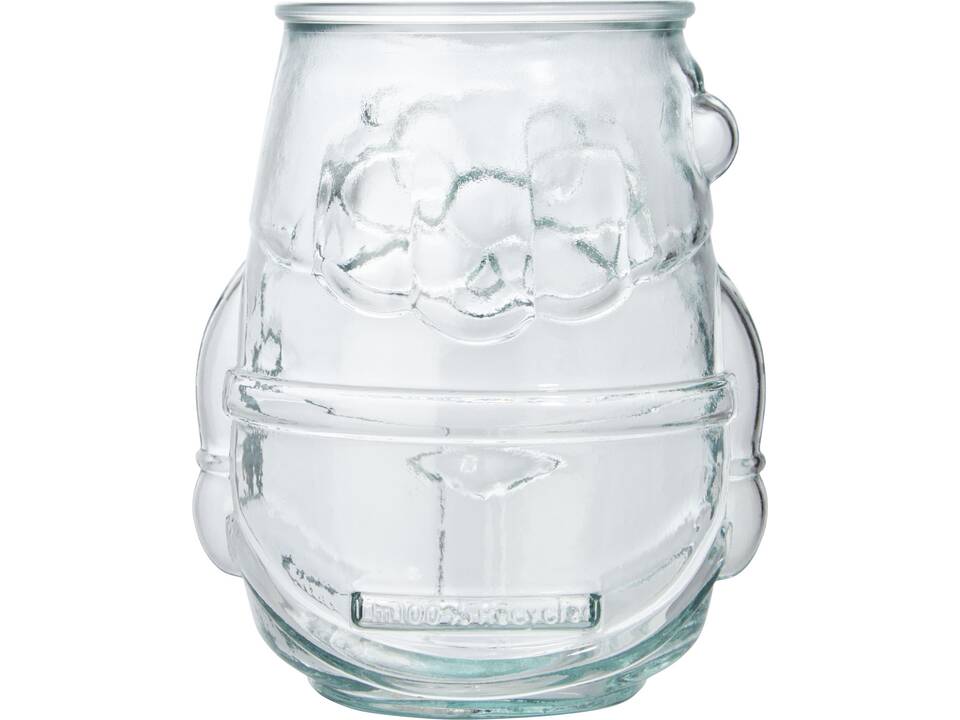 Nouel recycled glass tealight holder 3