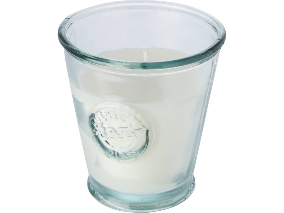 Luzz soybean candle with recycled glass holder 3