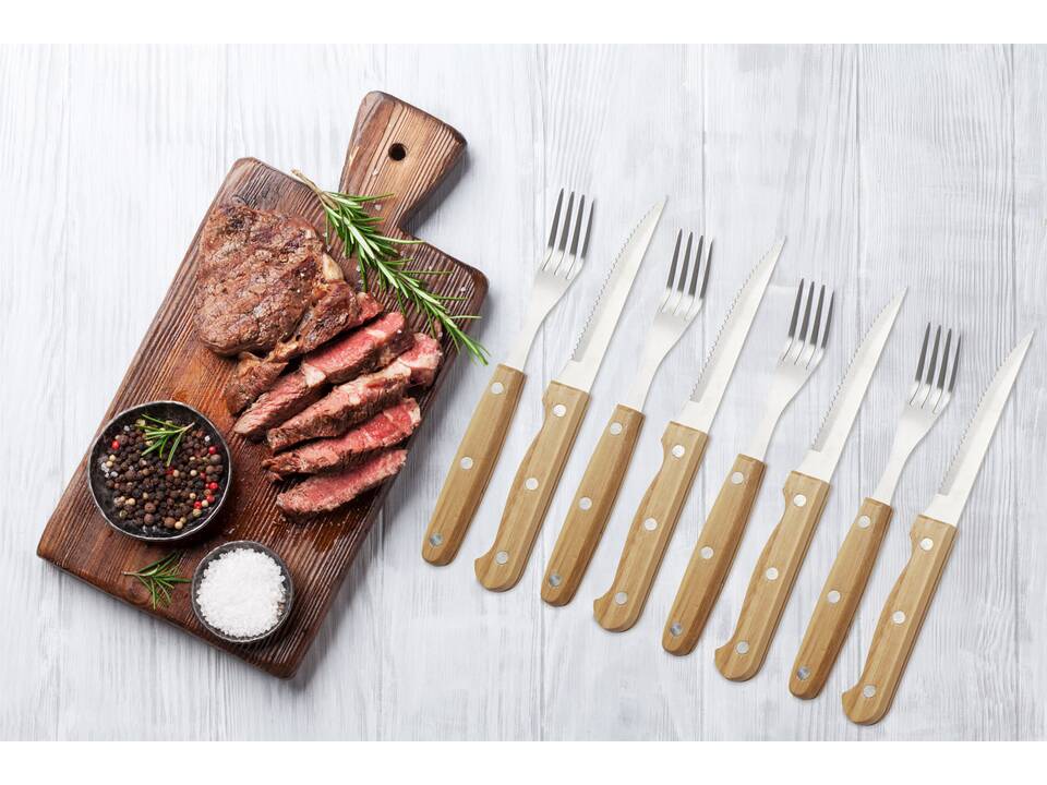 Bif steak cutlery set 7