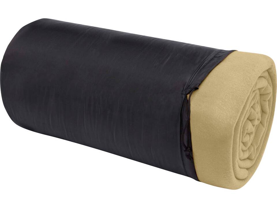 Huggy fleece plaid blanket with carry pouch 220x250 cm 1