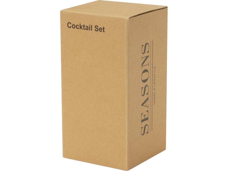 Gaudie recycled stainless steel cocktail shaker 11