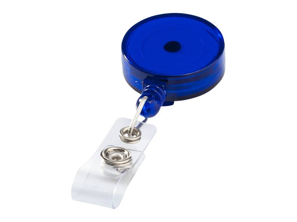 Roller clip employee badge