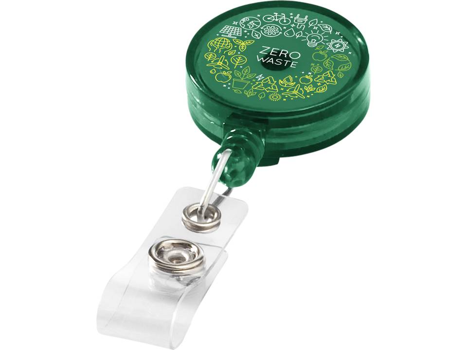 Roller clip employee badge 16