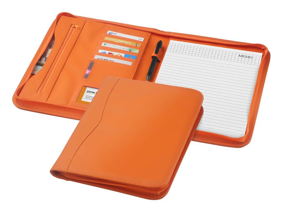 New Ebony A4 Zipper Portfolio 8