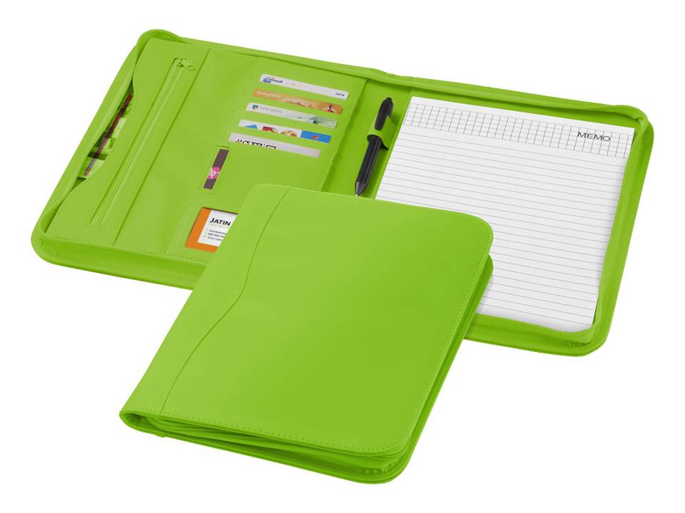 New Ebony A4 Zipper Portfolio 7