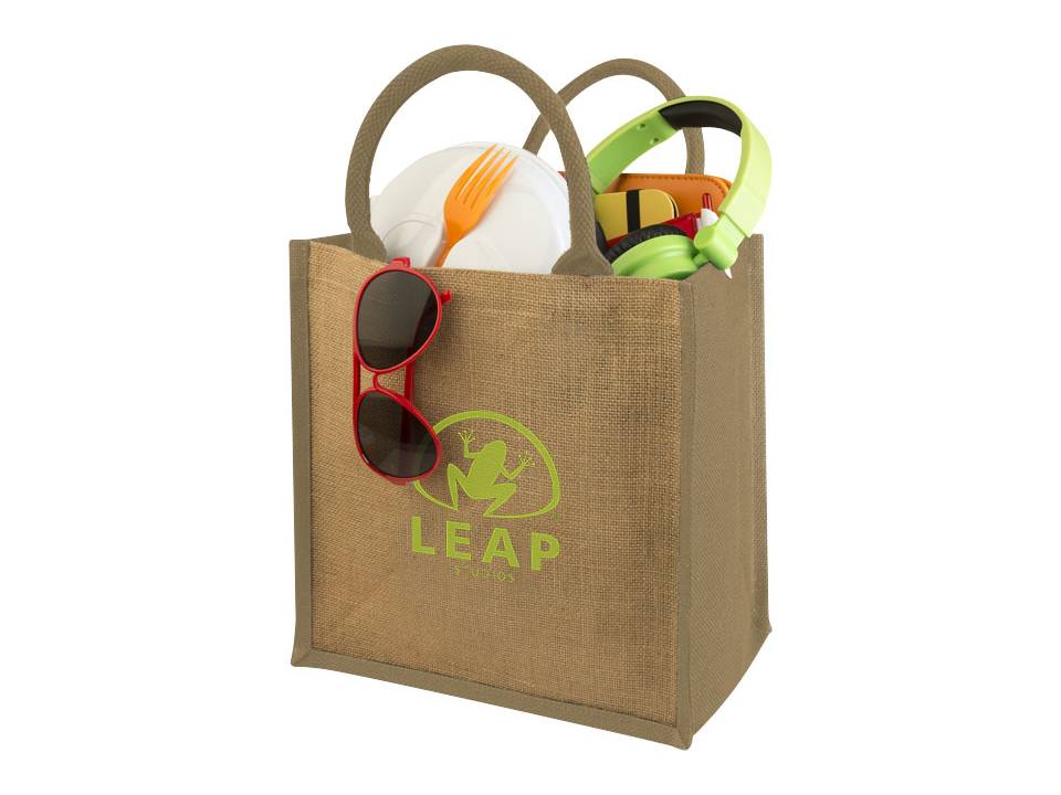 Chennai jute gift tote 9