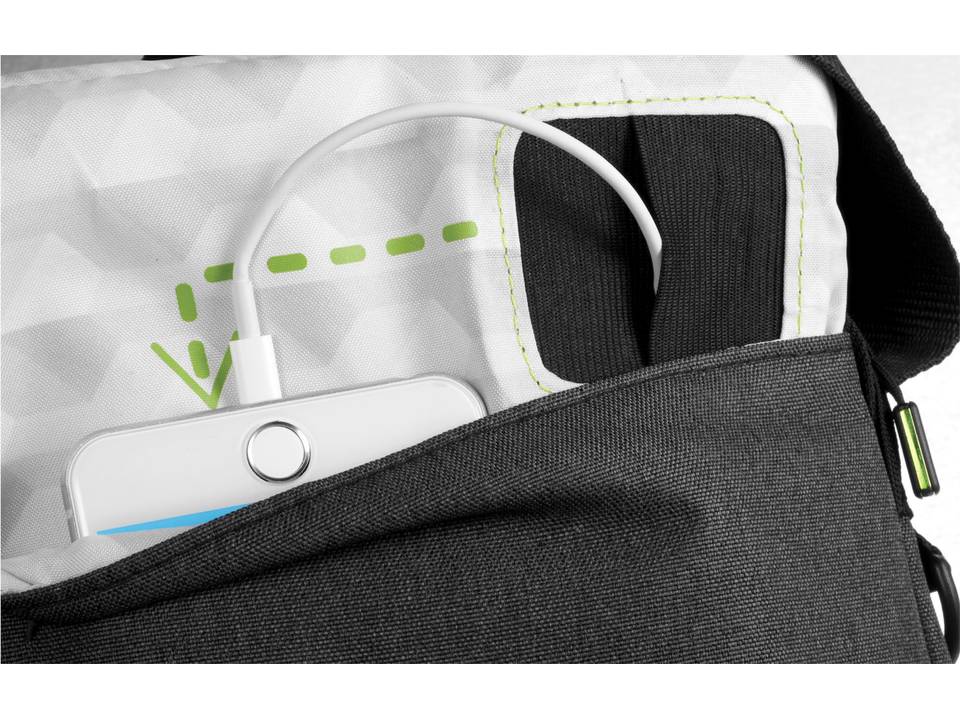 Power-stretch tablet messenger bag 6