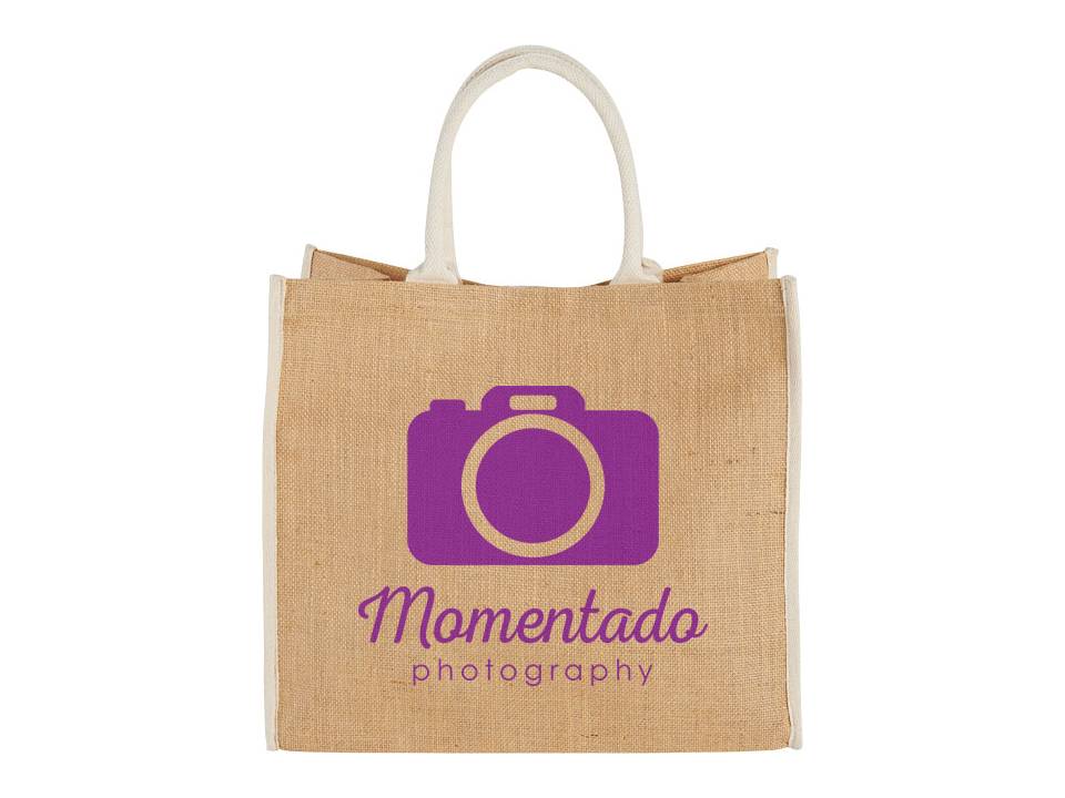 Big large jute tote 1