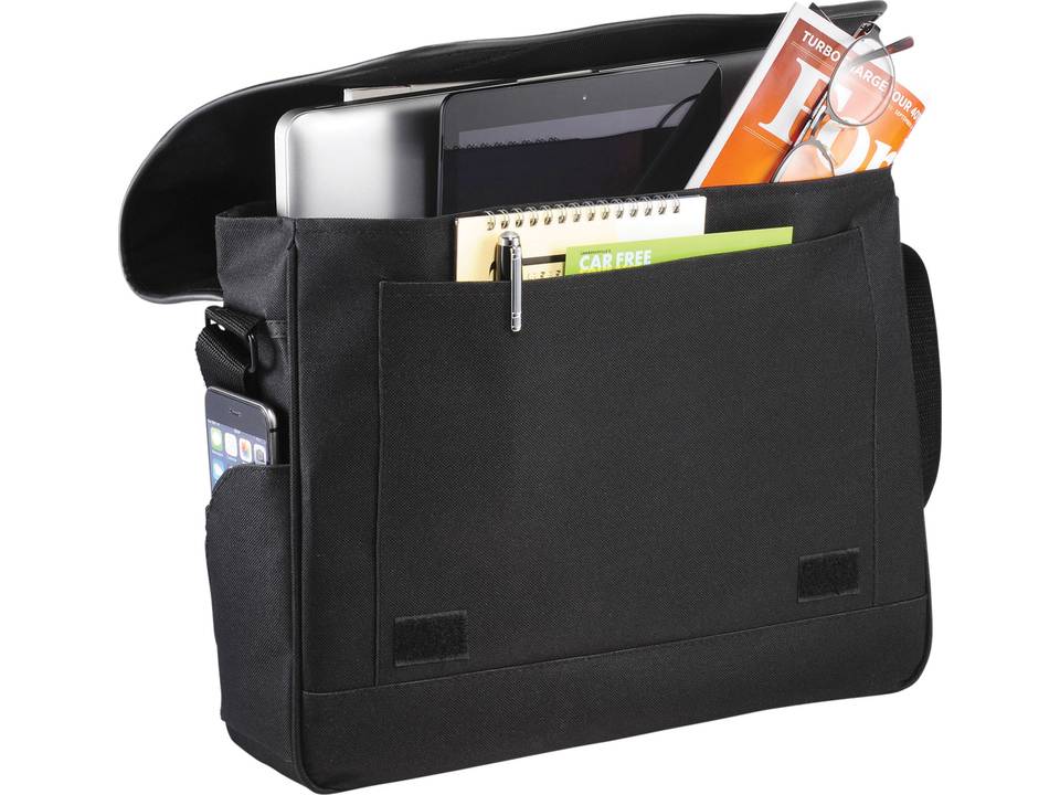 Vault RFID 15.6" laptop messenger bag 5