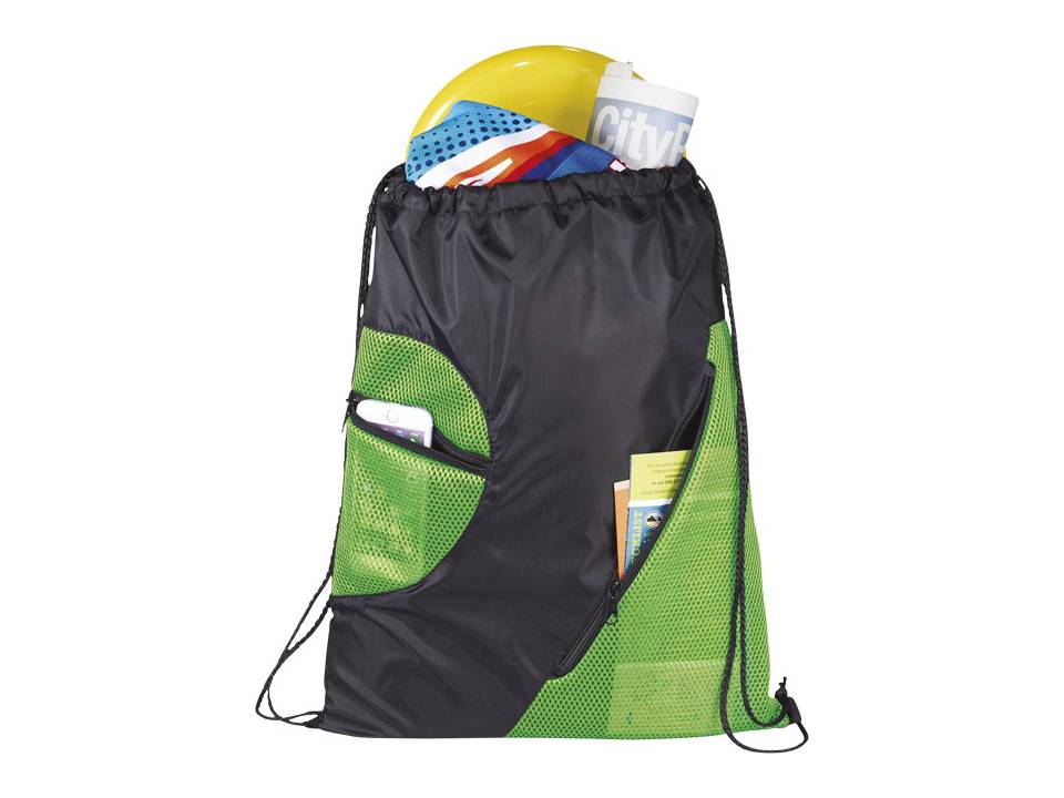 Zipped Mesh Rucksack 2