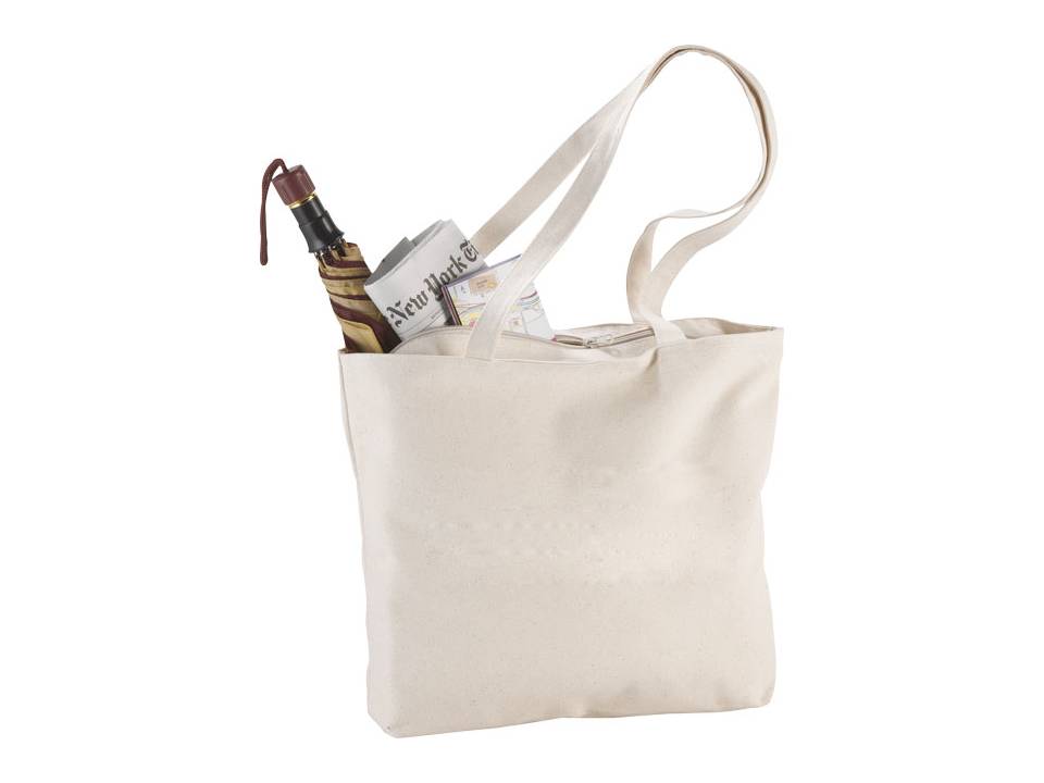 Ningbo Zipped Shopper Tote 3