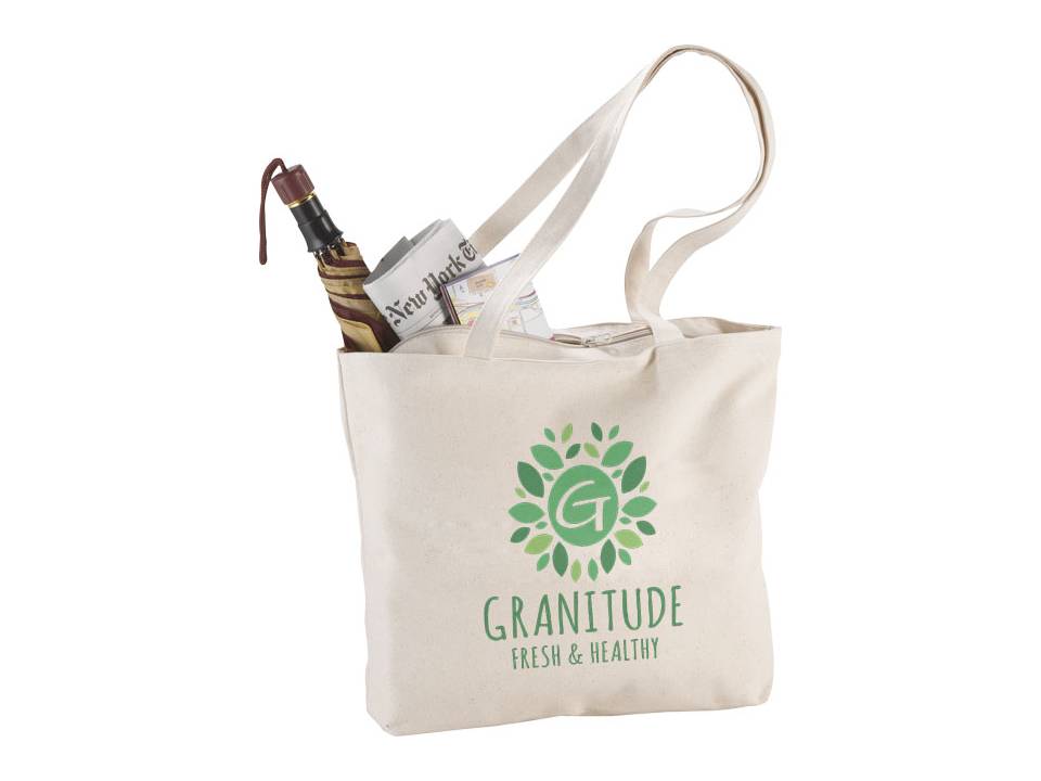 Ningbo Zipped Shopper Tote 6