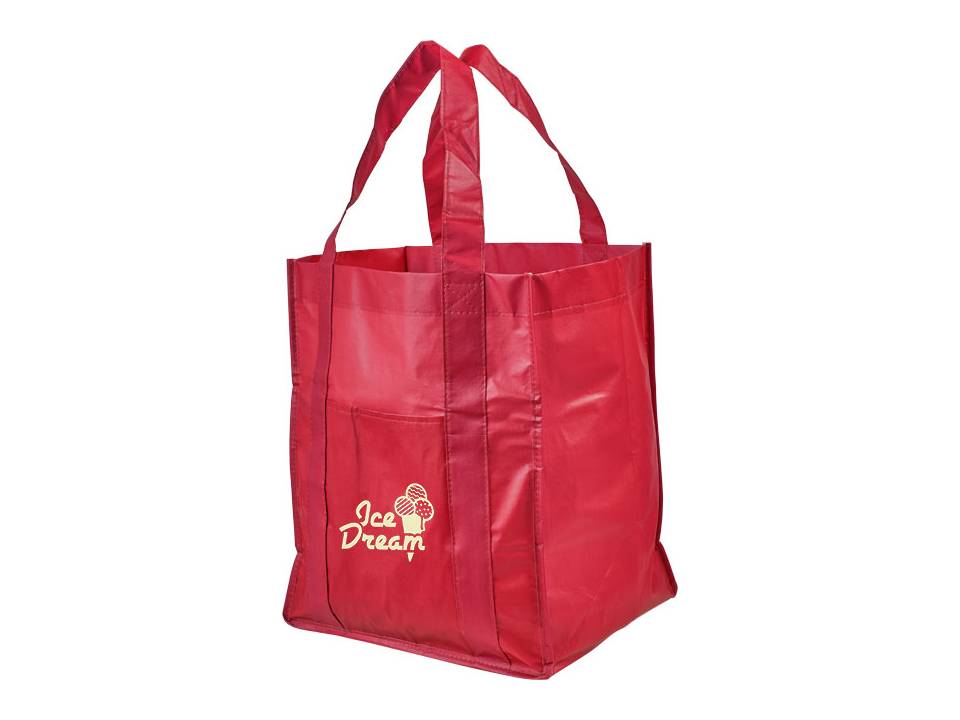 Savoy Laminated Non-Woven Grocery Tote 12