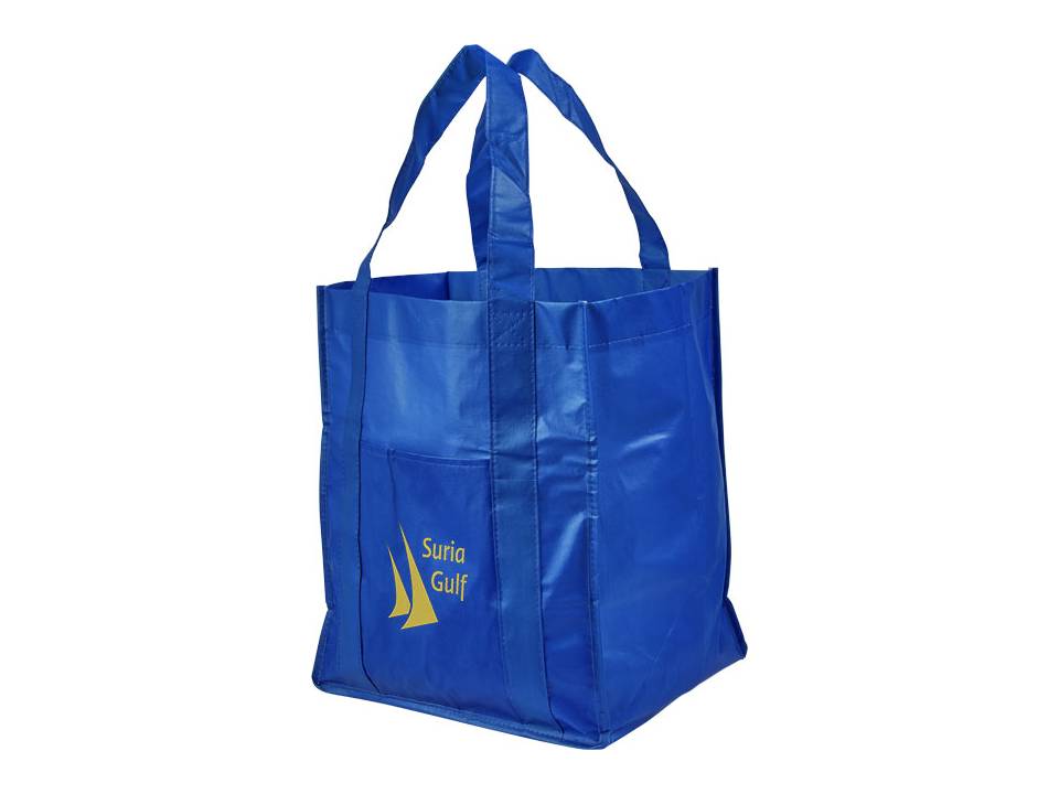 Savoy Laminated Non-Woven Grocery Tote 7