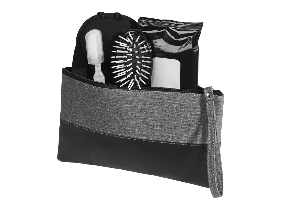 Heathered cosmetic bag 5