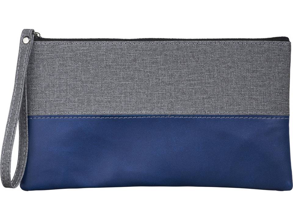 Heathered cosmetic bag 2