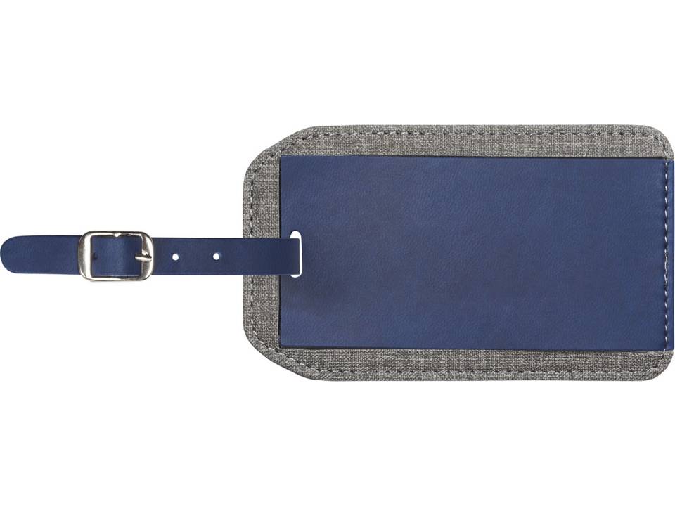 Heathered luggage tag 2