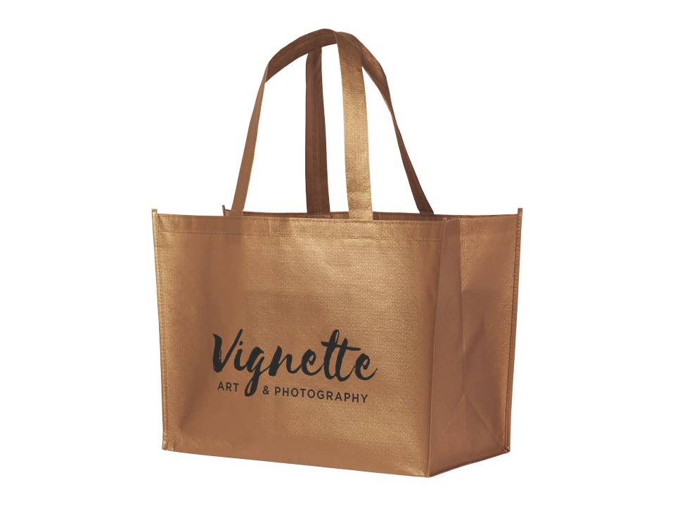 Alloy Laminated Shopper Tote 9