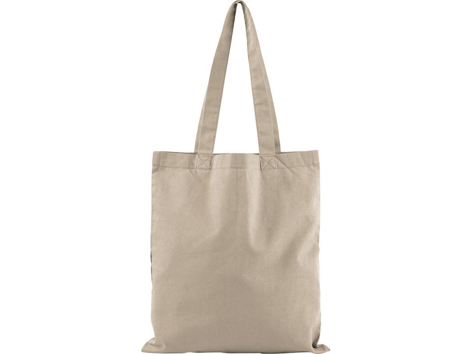Aylin 140 g/m² silver lines cotton tote bag 3
