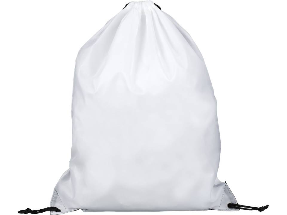 Oriole zippered drawstring backpack 12