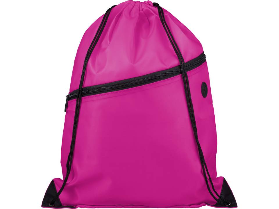 Oriole zippered drawstring backpack 18