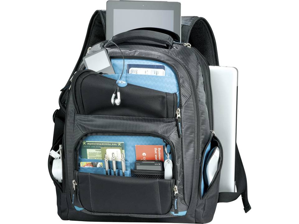 TY 15.4" checkpoint friendly laptop backpack 5