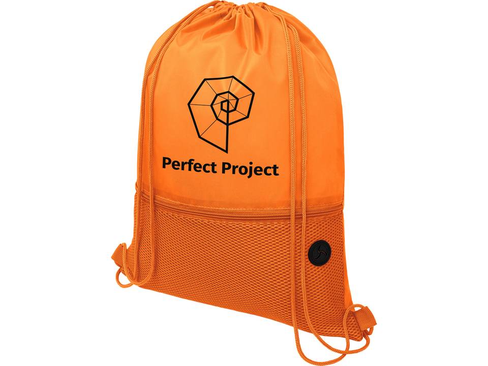 Oriole mesh drawstring backpack 30