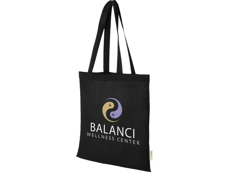 Orissa 100 g/m² GOTS organic cotton tote bag 28