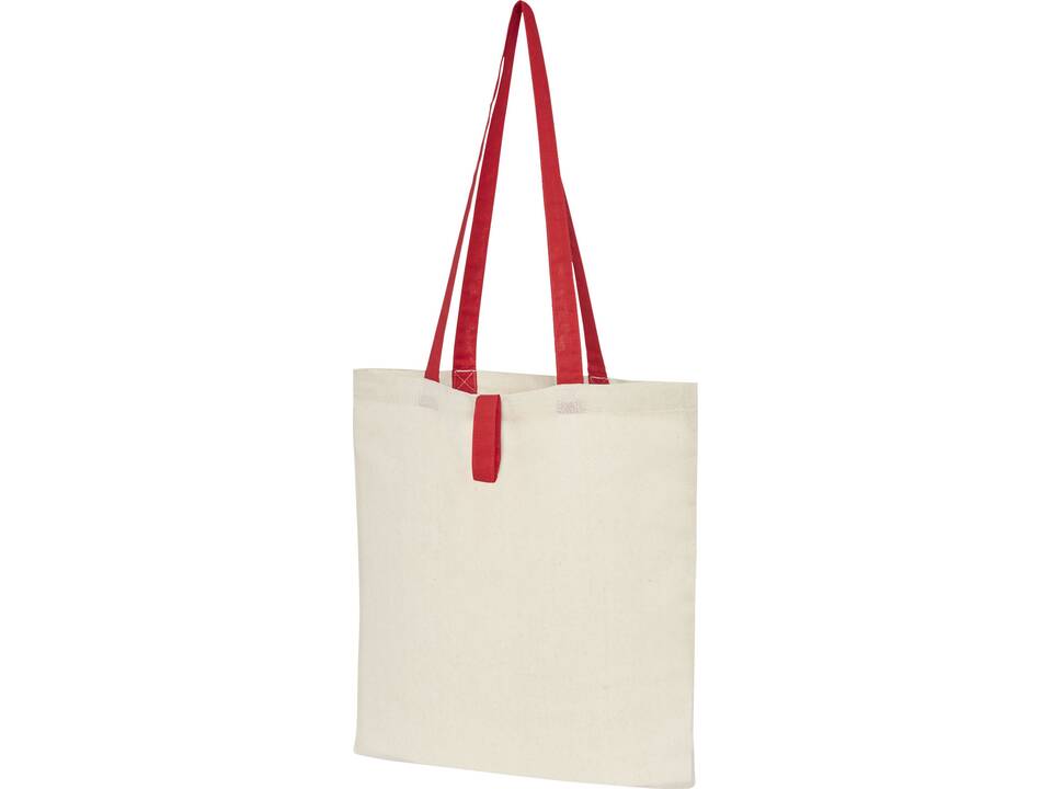 Nevada 100 g/m² cotton foldable tote bag 14