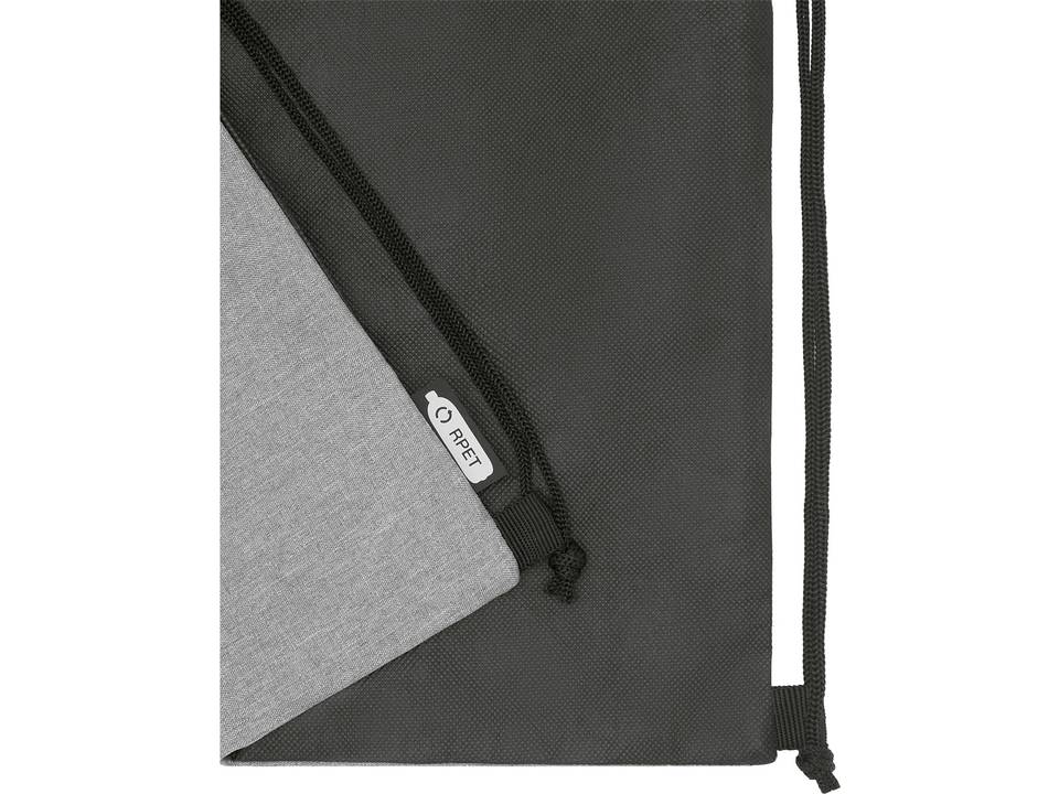 Ross RPET drawstring backpack 11