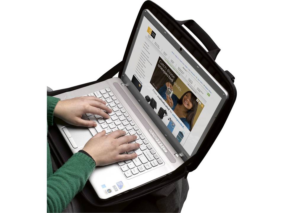 Case Logic 16" laptop sleeve with handles and strap 5