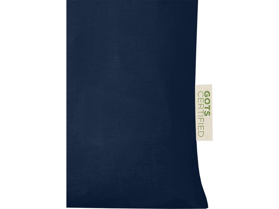 Orissa 140 g/m² GOTS organic cotton tote bag 24
