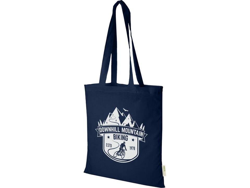 Orissa 140 g/m² GOTS organic cotton tote bag 21