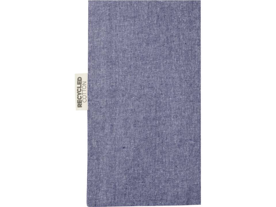 Pheebs 150 g/m² recycled cotton trendy tote bag 7L 21