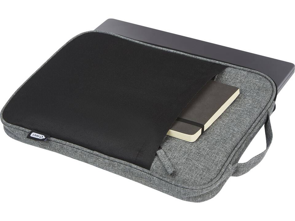 Reclaim 14" GRS recycled two-tone laptop sleeve 2.5L 4