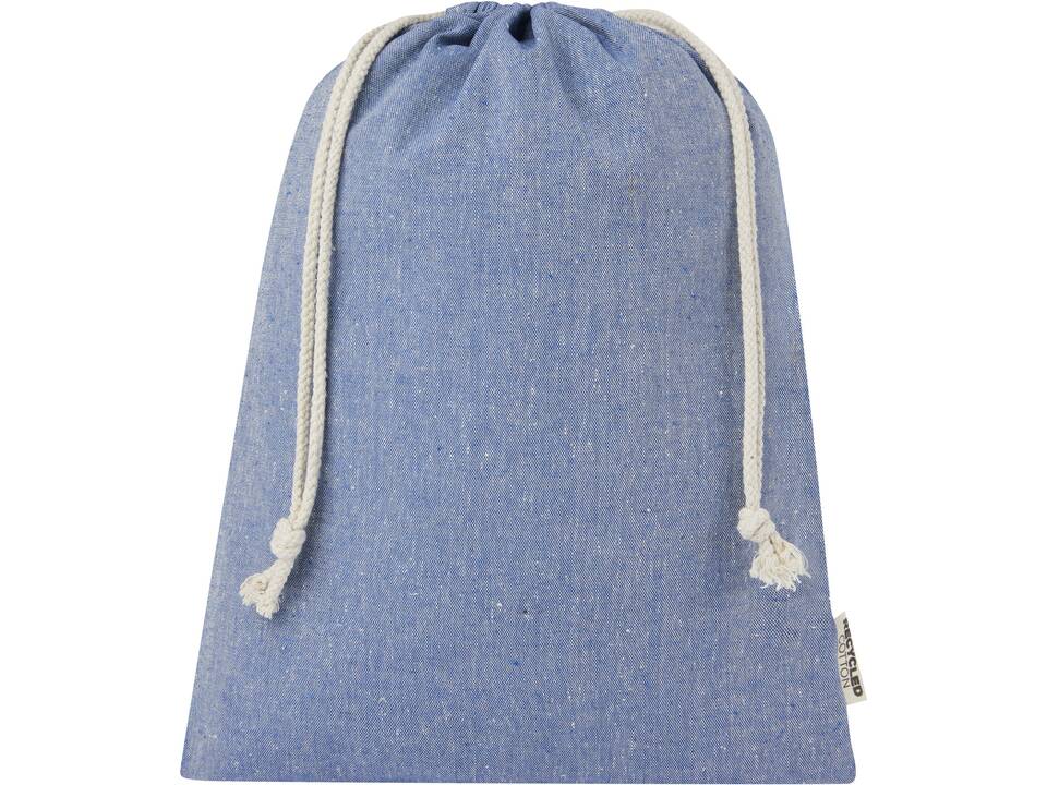 Pheebs 150 g/m² GRS recycled cotton gift bag large 4L 5