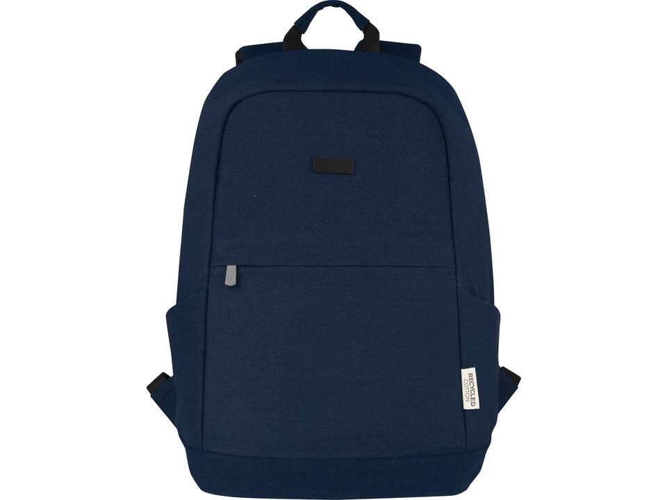 Joey 15.6" GRS recycled canvas anti-theft laptop backpack 18L 1
