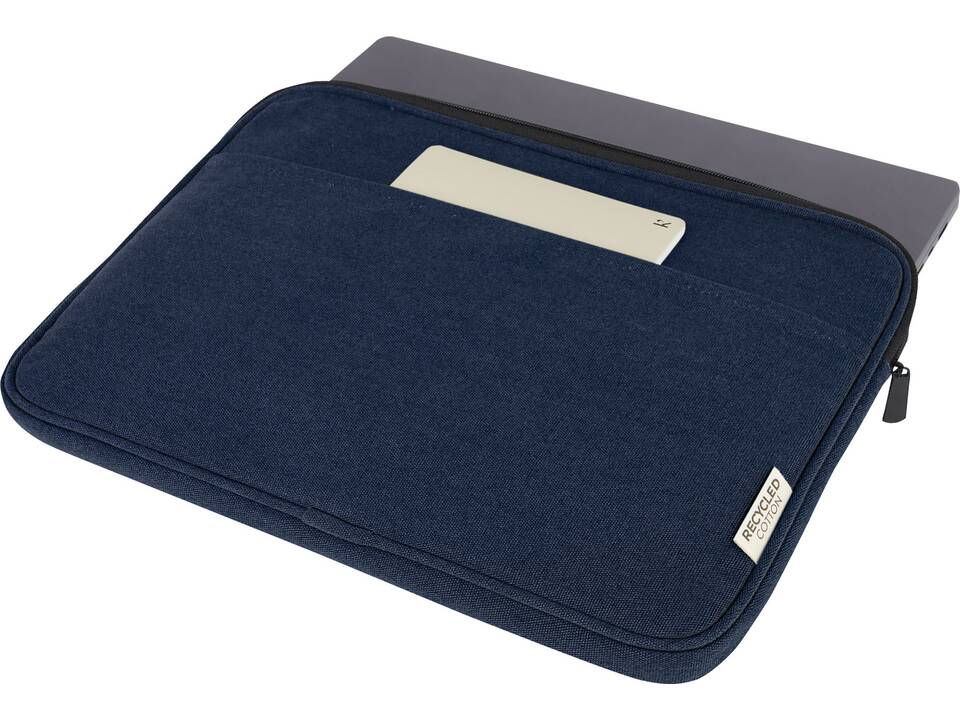 Joey 14" GRS recycled canvas laptop sleeve 2L 3