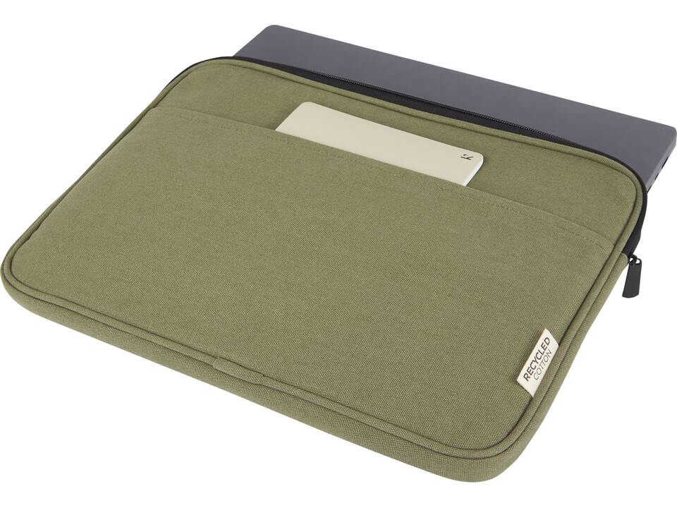 Joey 14" GRS recycled canvas laptop sleeve 2L 9