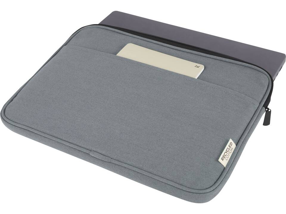 Joey 14" GRS recycled canvas laptop sleeve 2L 15