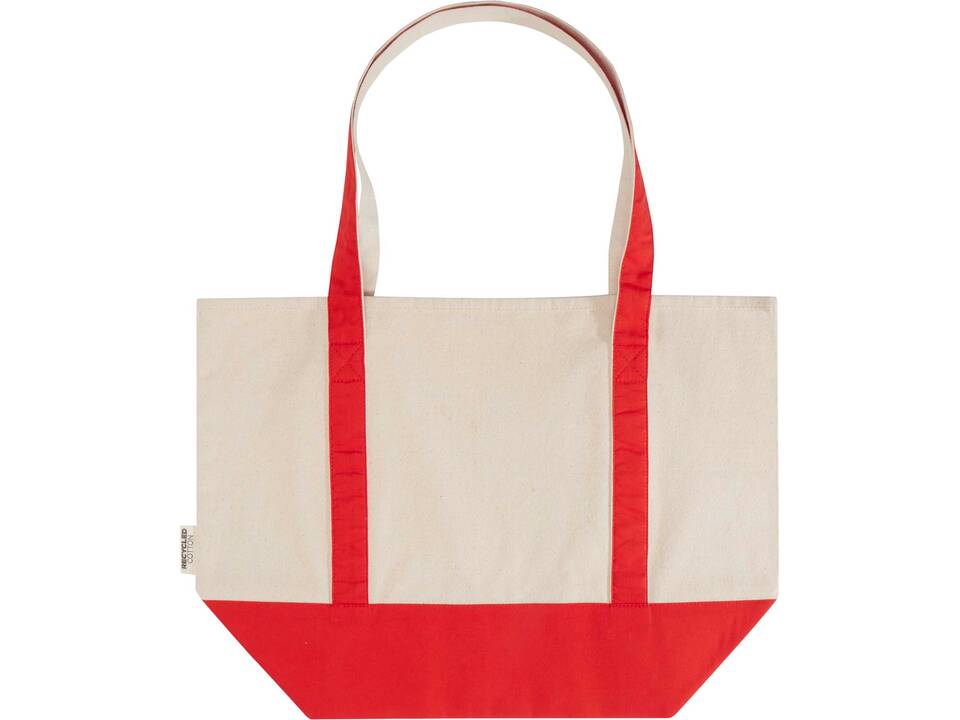 Sam 320 g/m² GRS recycled cotton tote bag 4