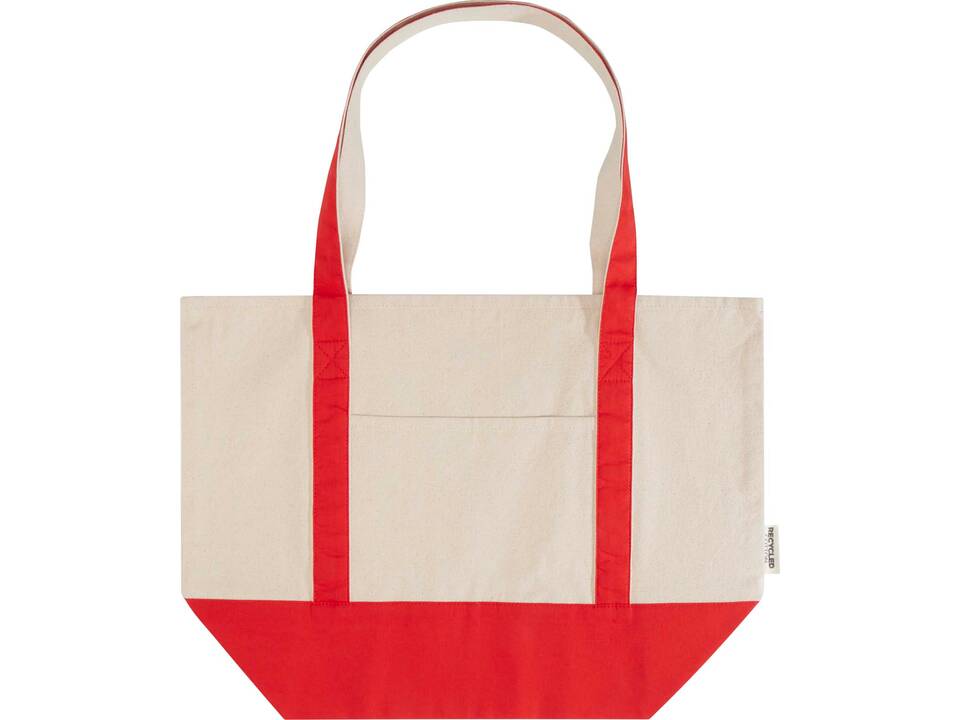Sam 320 g/m² GRS recycled cotton tote bag 3